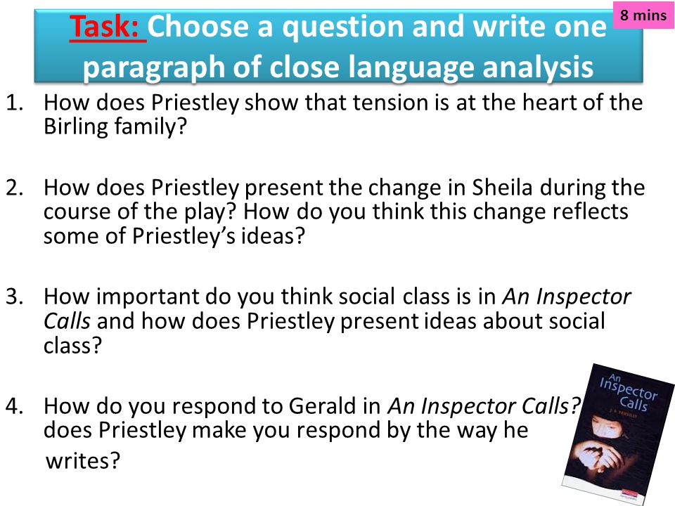 How Does Priestley Present Ideas About Responsibility in an Inspector Calls? Essay
